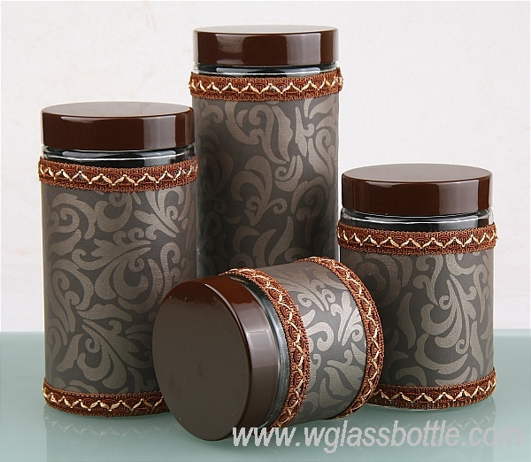 Glass storage jar/canister