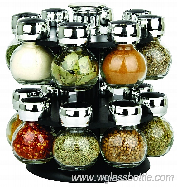 glass salt and pepper shaker set