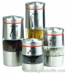 Stainless steel glass storage jar/canister